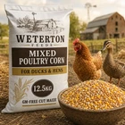 12.5kg Mixed Poultry Corn – GM-Free Premium Feed for Ducks, and Hens!