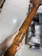 Big Head 22 fret Gloss Flame maple Electric guitar Neck 25.5inch Rosewood Inlay