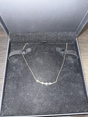 Memories Moments Magic Lab Grown Diamond Smile Necklace - Worn Once
