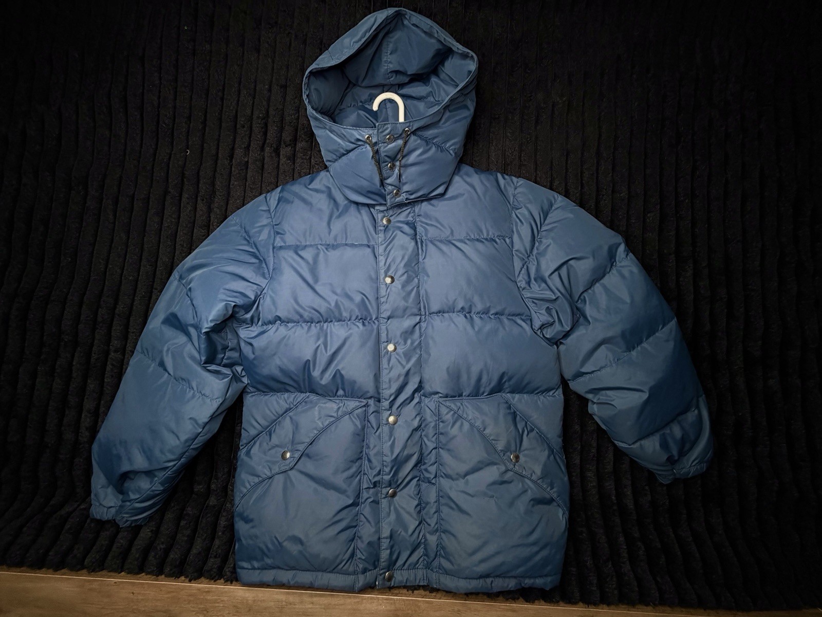 80s Sears Down Puffer Jacket Complete With Hood S… - image 1