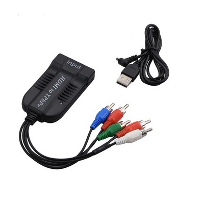 HDMI to 1080P YPBPR Component Video 5RCA RGB Converter Stereo Audio Video