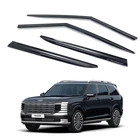 Smoke Black Side Window Visors Wind Deflector for 2026 Hyundai Palisade Hybrid
