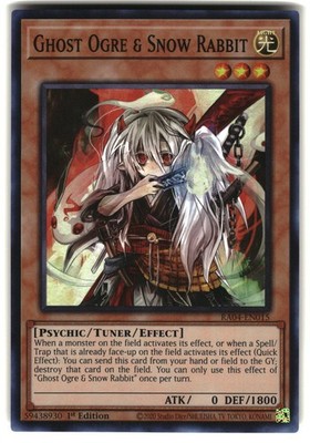 Ghost Ogre & Snow Rabbit RA04 EN015 Super Rare NM Yugioh
