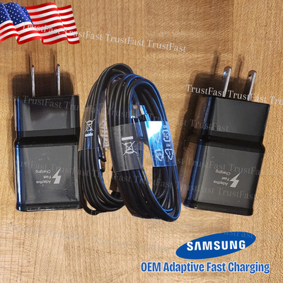 2Pack Adapter Fast Charger USB Type C Charging Cable For Samsung Galaxy Android