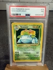 1999 Pokémon Game Venusaur Holo #15 PSA 7 New Cert