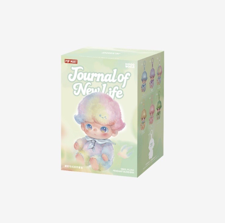 POP MART DIMOO Journal of New Life Series Vinyl Plush Pendant