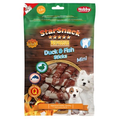 Nobby StarSnack Duck & Fish Sticks Mini 130 g, Hundesnack, UVP 4,89 EUR, NEU