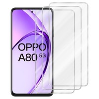 3X Panzerfolie FüR Oppo A80 Schutz Folie Tempered Display-Schutzglas
