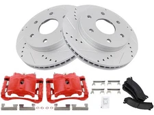 Front Brake Pad Rotor and Caliper Set For 2002-2006 Cadillac Escalade FH696HH