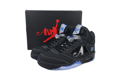 Awake NY x Air Jordan 5 Retro 'Black Racer Blue' DV4982-004 Men's