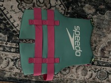 Speedo Type III PFD Life Jacket Vest for Unisex Adults 14 Years XS/S Turquoise