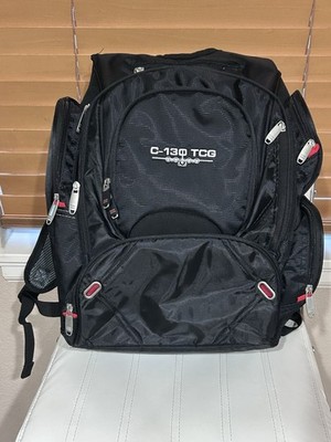 Leeds Elleven Black Backpack Check Point-Friendly Travel Bag