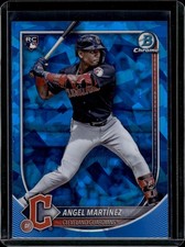 2025 Bowman Chrome Sapphire Angel Martinez #68 Rookie RC Guardians