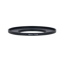 Pro 49mm-77mm Step-Up All-Metal Filter Adapter Ring for Camera UV CPL ND Lenses