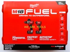 Milwaukee 3697-22 CASE ONLY Fit 2904-20 Drill & 2953-20 Impact, Battery FUEL M18