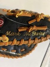 Newborn Photo PROP ⚾️ Rawlings Mini Leather Gold Glove Mark McGwire Baseball