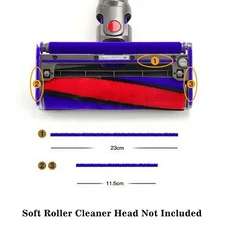 3pcs Plush Strips For Dyson V6 V7 V8 V10 V11 Vacuum Cleaner Soft Roller Head