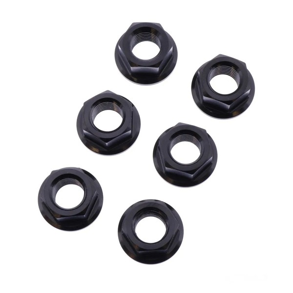 Mutter Kettenrad Satz Bolt M10 X 1.25Mm Edelstahl V4A Schwarz, 7753560-image