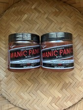 Set Of 2 Manic Panic Semi-Permanent Hair Color Cream, Wildfire Color