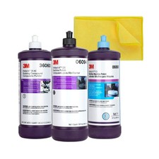 3m Perfect It Buffing And Polishing Kit 36060 06094 06068 Rubbing Compound...