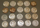 90% Silver 1964 Kennedy Half Dollar Roll of 20 $10 Face Value
