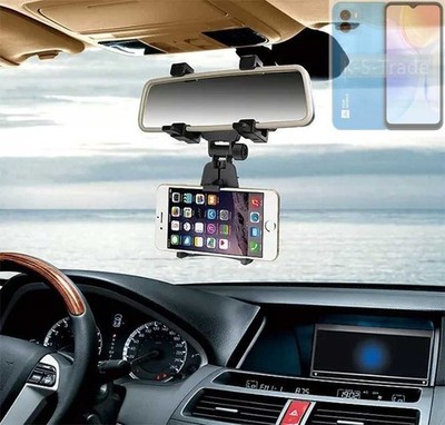 Autohalterung Rückspiegel für AGM Note N1 Lite Smartphone Halter Spiegelhalter