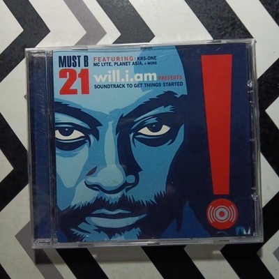 NEW Will.i.am Must B 21 Soundtrack to Get Things Started CD MC LYTE KRS-ONE rare