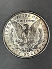 1886 o Morgan Dollar- Obverse Pristine toned, reverse Vam r top reed  clashed — photo 2