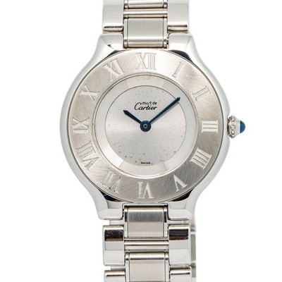 Cartier Must De 21 1330 W10110T2 Stainless Steel Quartz  display picture 1