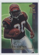 2000 Collector's Edge Masters Rookie Sentinels Gold /1000 Peter Warrick #RS6 0a7