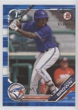2019 Bowman Draft Blue 52/150 Dasan Brown #BD-63 wx4