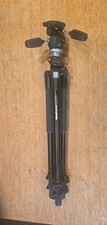 Manfrotto Tripod 055XPROB w/ 3-way Pan Tilt Head 804RC2 Aluminum Legs Italy