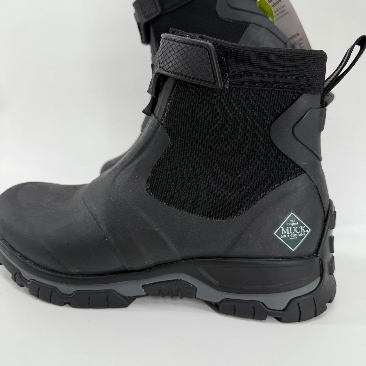 Zip Black Rubber Boots for Men for sale | eBay