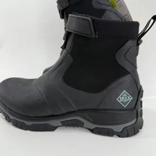 NEW The Original Muck Boot Company Men's Black Apex mid zip Ankle boot sz 13