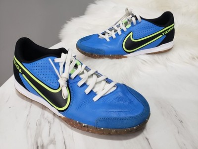 VERY CLEAN 7.5 Nike Tiempo React Legend 9 Club IC Indoor Soccer DA1190-403 Mens