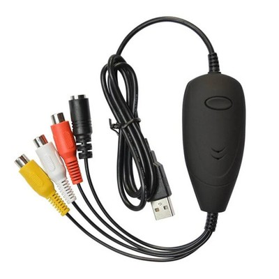 Ezcap 172 USB 2.0 Audio Video Grabber Capture Card Support Windows System, Ezcap