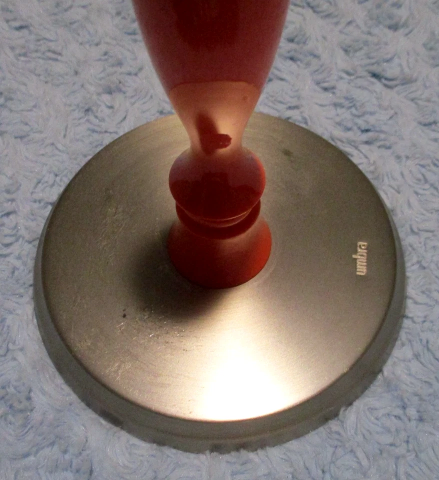 Umbra Luciano Lorenzatti Coral Lucite Baluster Держатель для Бумажных Полотенец Стойка Очень хорошее состояние товара - Изображение 3 из 4