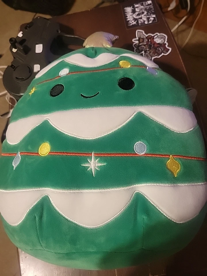 KELLY TOYS/JAZWARES 2023 SQUISHMALLOWS CHRISTMAS JOHANN 12" PLUSH NEW W/TAG - Image 2 of 4