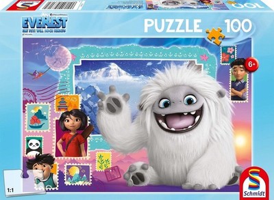 O Yeti! 100 Stück Puzzle für Kinder 6+ Everest Filmfiguren