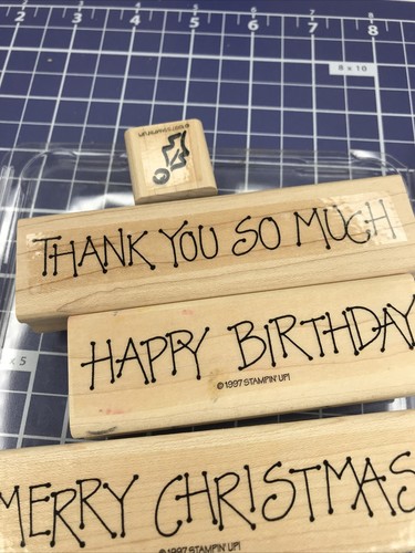 Stampin Up! Rubber Stamp Set Greetings For You 9307 - Picture 7 of 9