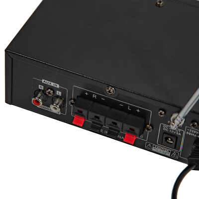 2 Kanal HIFI Digital Audio Stereo Power Verstärker USB/SD-MP3 für  FM Radio DHL