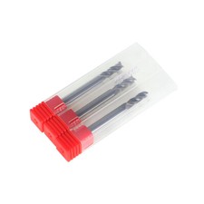 3 Pcs 1/4" Alu-Power 3 Flute Regular Carbide End Mill For Aluminum USA
