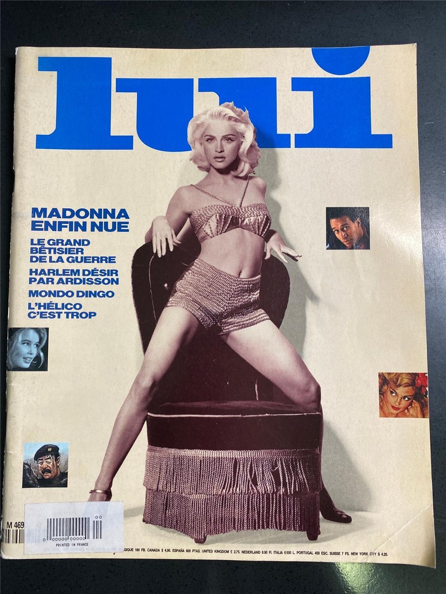 MADONNA 表紙特集雑誌 Max! (1991年 ) フランス雑誌 MADONNA 表紙特集