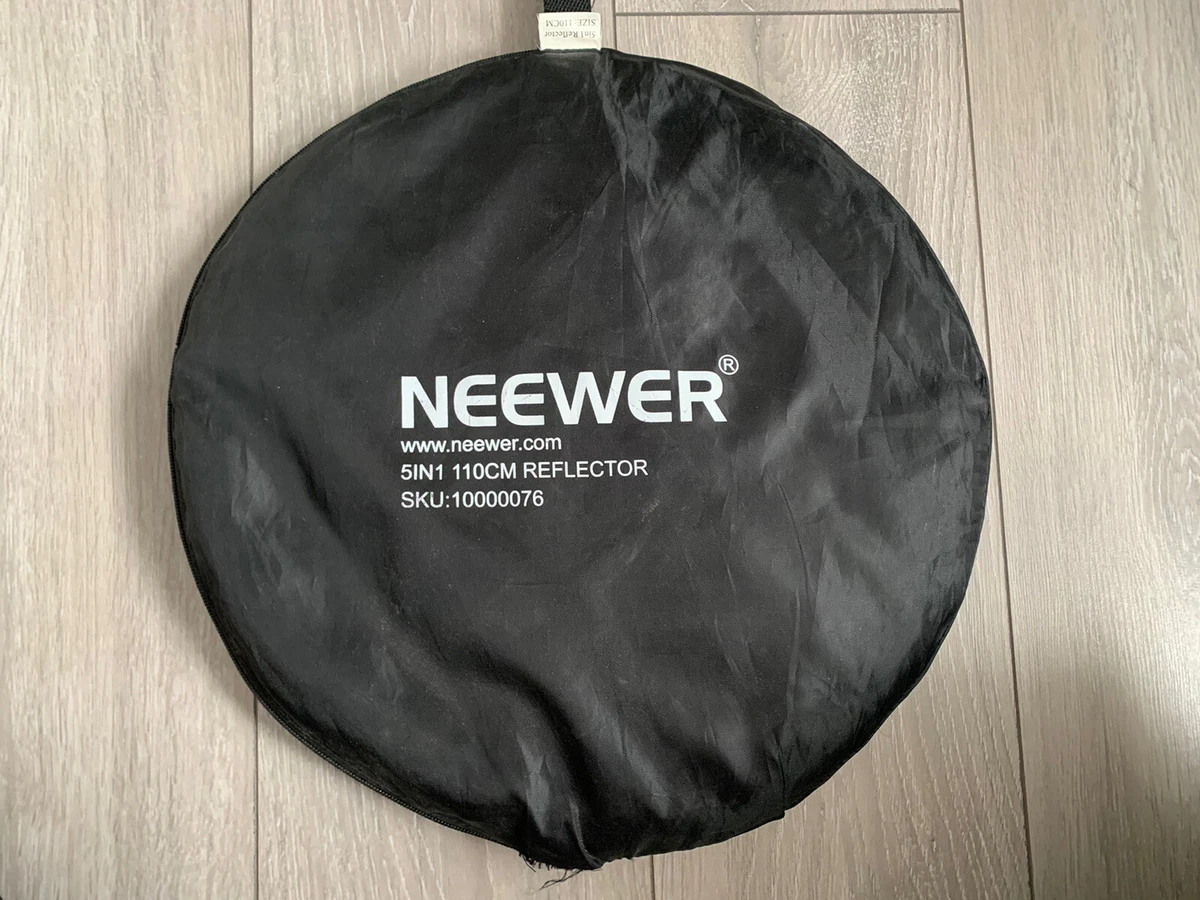 NEEWER 5 in 1 110CM Collapsible Round Light Reflector