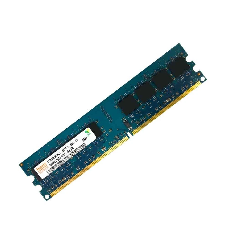 4GB DDR2 PC2-6400U 800MHz 2Rx8 240Pin Desktop Memory Computer DIMM RAM For Hynix - Image 4 of 4