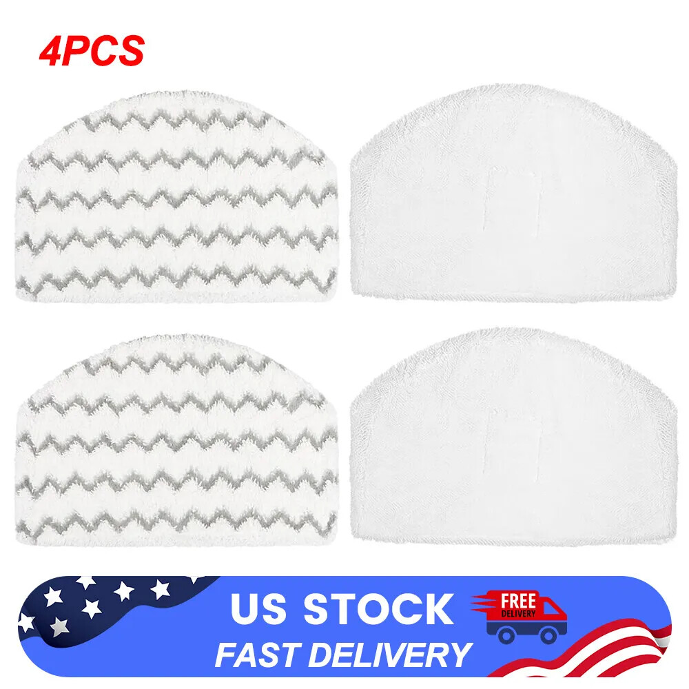 4PCS Replacement Steam Mop Pads for Bissell Powerfresh 1940 1440 1544 F5S6 Cleaner-image
