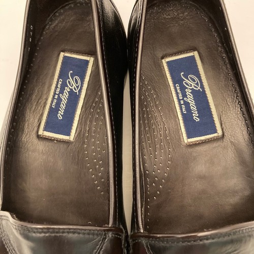 Bragano by Cole Haan Handschuh Leder Halbschuhe Herren 9 M Quasten schwarz mit dunkelbraun - Bild 6 von 11