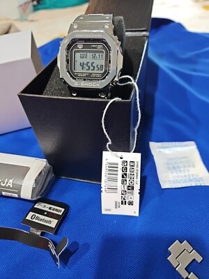 Casio G-SHOCK GMW-B5000D-1JF Radio Solar Digital Dial Watch Men's Preowned 