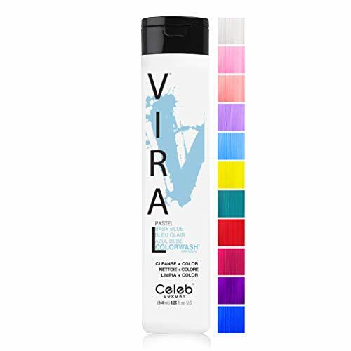 Wash Pastel Baby Blue 8.25oz Professional Semi-perman...