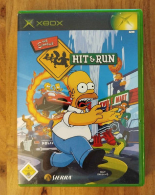 The Simpsons Hit & Run - XBOX - Sierra - Sehr guter Zustand